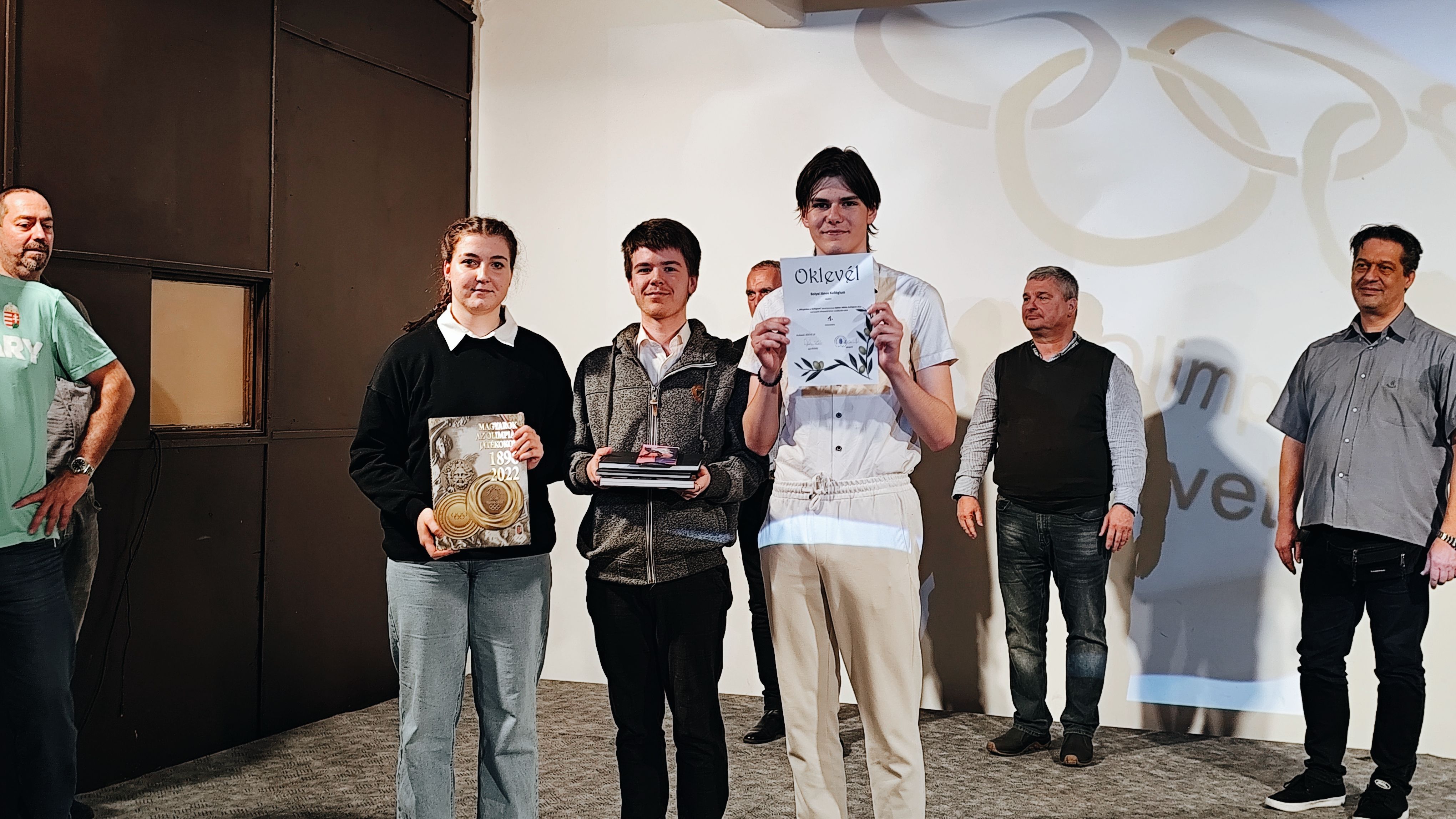 A győztes csapat - Szép Damarisz, Patai Hunor, Hartó Dominik