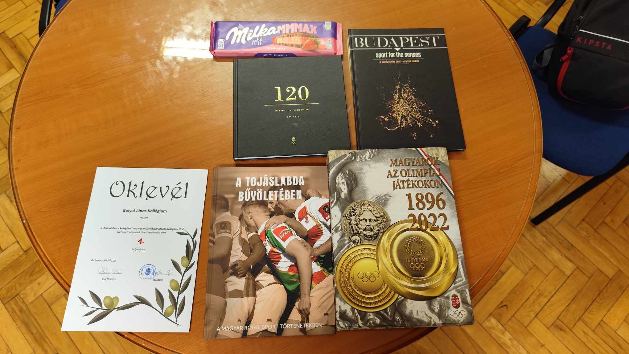 Az értékes nyeremények, amelyek kiegészülnek a MOA nyári olimpiai táborában való részvétellel