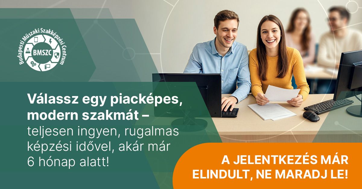 Tanulj ingyen szakmát - most rajtad a sor!