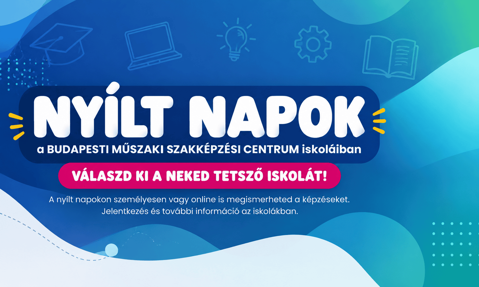 Nyílt napok a BMSZC iskoláiban