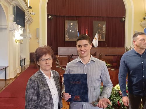 Dani ,Fülöp Márta osztályfőnök asszonnyal